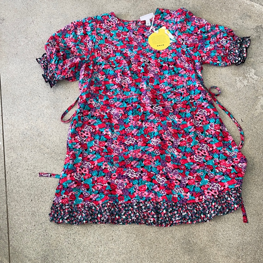 Rixo for target short floral dress. NWT